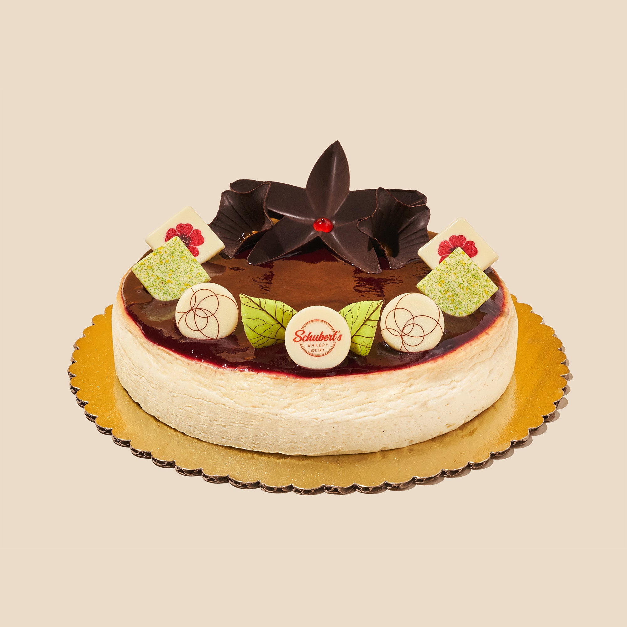 black currant cheesecake