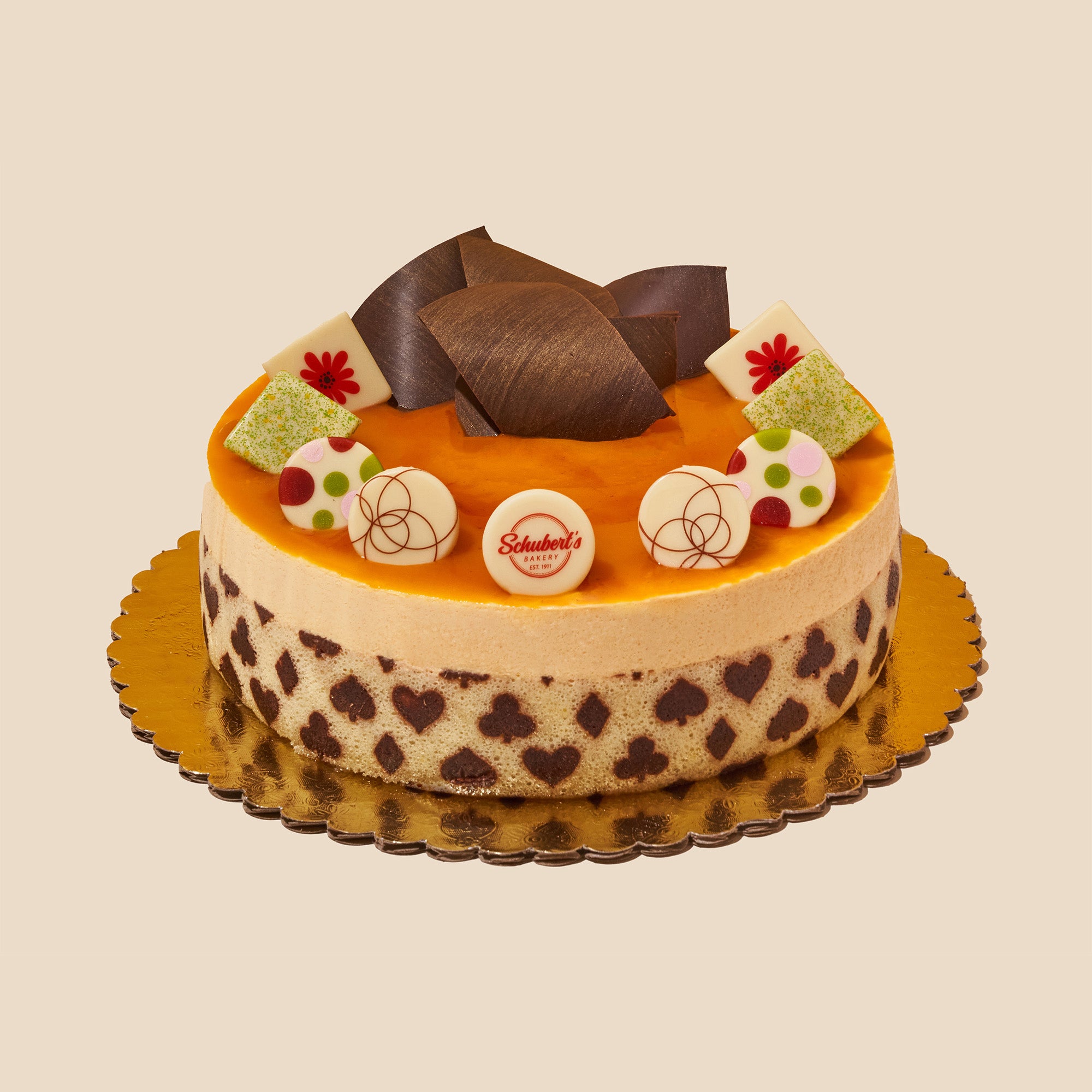 tropical mousse cake