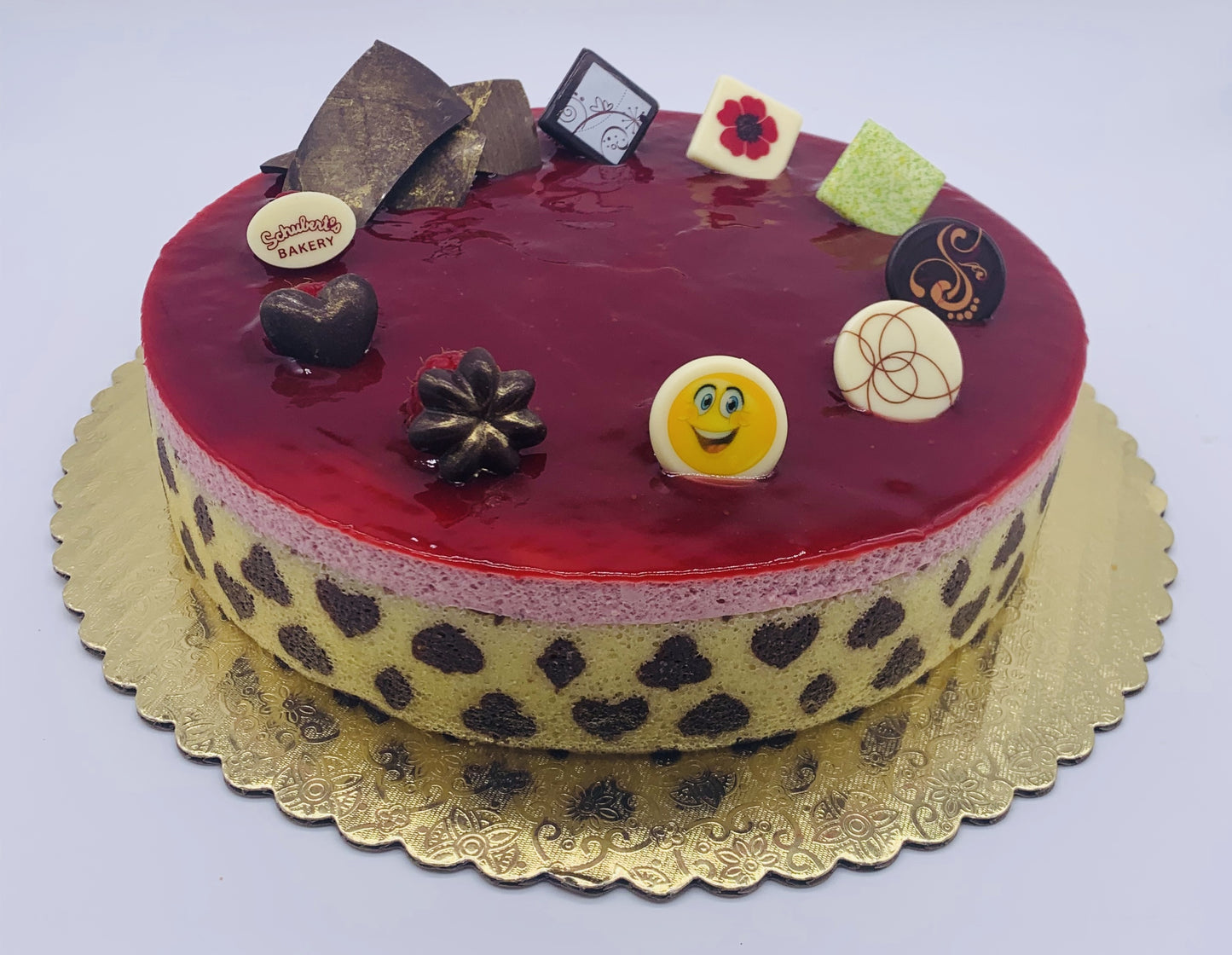Raspberry Mousse Cake