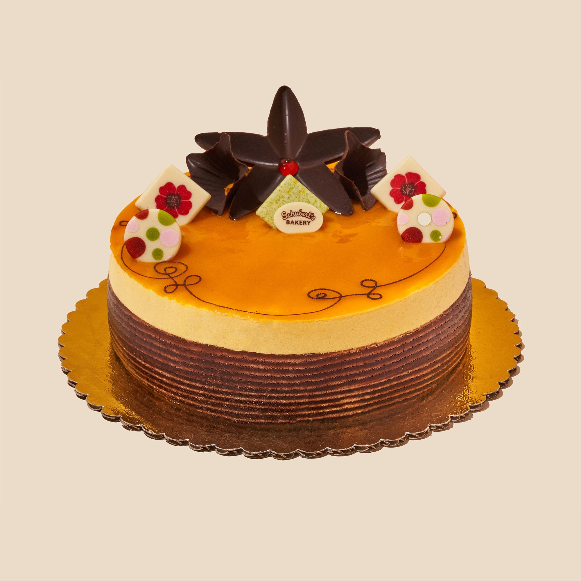 mango mousse cake